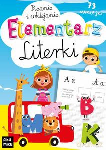 Elementarz literki - pisanie i wklejanie [KSIĄŻKA]