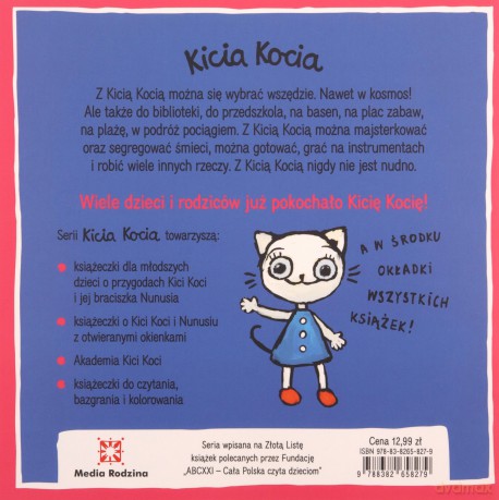 Kicia Kocia w bibliotece - Anita Głowińska [KSIĄŻKA]