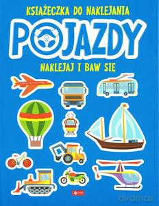 Pojazdy Książeczka do naklejania [KSIĄŻKA]