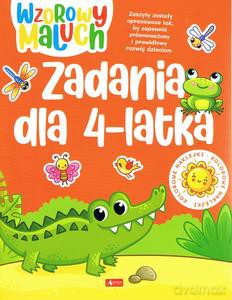 Wzorowy maluch. Zadania 4-latka [KSIĄŻKA]