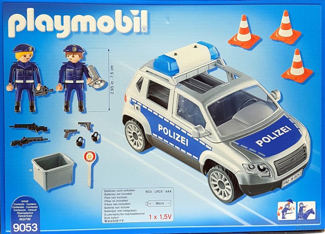 PLAYMOBIL Policyjny samochód terenowy (9053) [FIGURKA]
