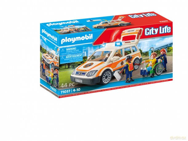 PLAYMOBIL Samochód lekarza pierwszej pomocy (71037) [FIGURKA]