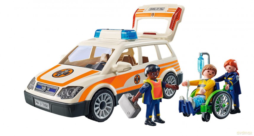 PLAYMOBIL Samochód lekarza pierwszej pomocy (71037) [FIGURKA]