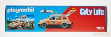 PLAYMOBIL Samochód lekarza pierwszej pomocy (71037) [FIGURKA]