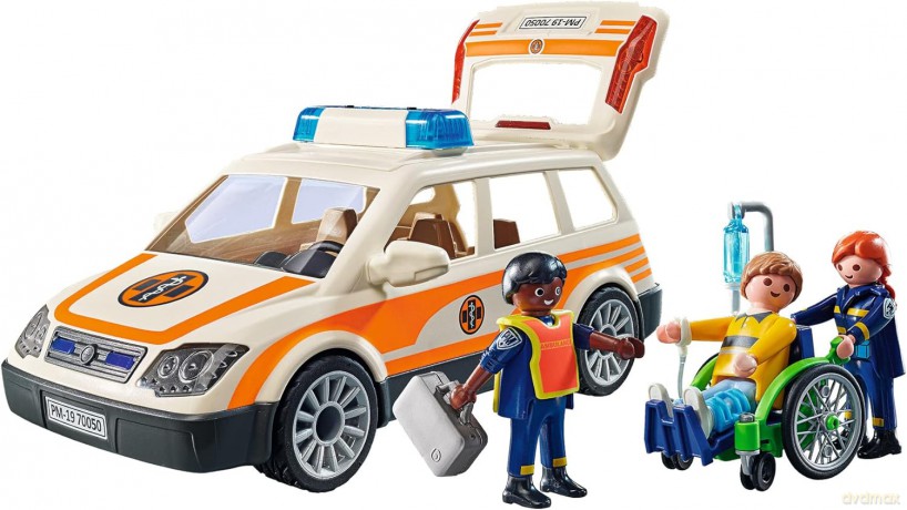 PLAYMOBIL Samochód lekarza pierwszej pomocy (71037) [FIGURKA]