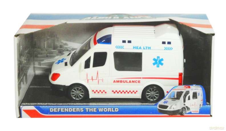 Auto ambulans na baterie