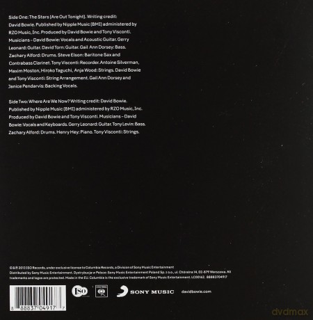 David Bowie: The Stars (Are Out Tonight) 7" [WINYL]