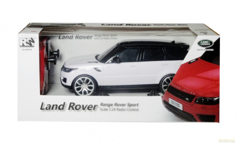 Auto Land Rover 1:24 sterowane pilotem