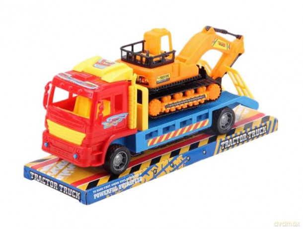 Auto laweta+koparka