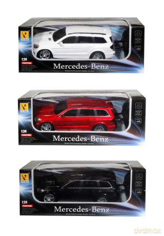 Auto Mercedes sterowane pilotem