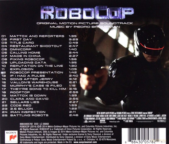 Robocop soundtrack [CD]