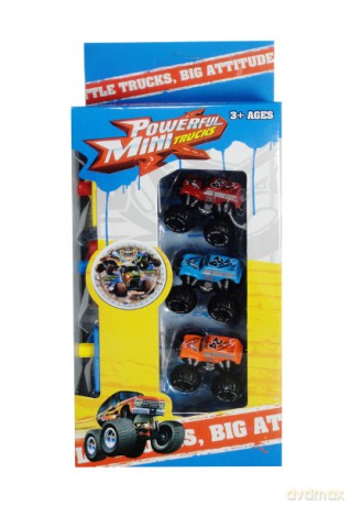 Auto monster 3 szt.