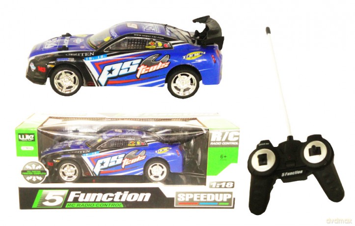 Auto sterowane pilotem 1:18
