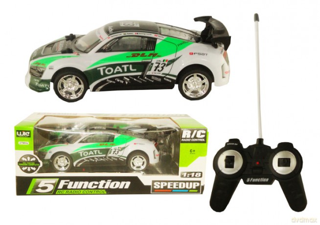 Auto sterowane pilotem 1:18