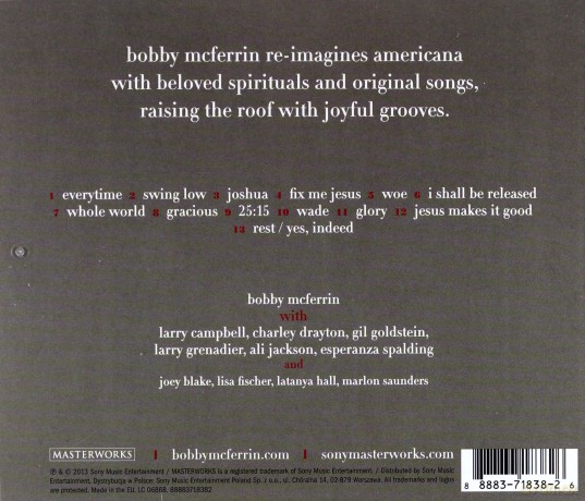 Bobby Mcferrin: Spirityouall [CD]