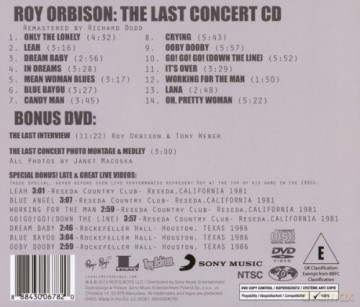 Roy Orbison: The Last Concert [2CD]