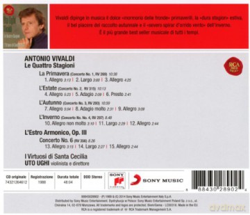 Uto Ughi: Vivaldi: The Four Seasons [CD]