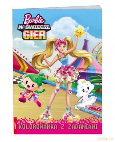 Barbie w świecie gier Kolorowania