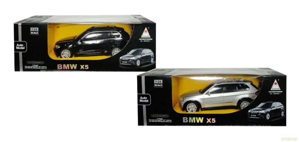 Bmw X5 1:24 sterowane radiowo pilotem pakiet