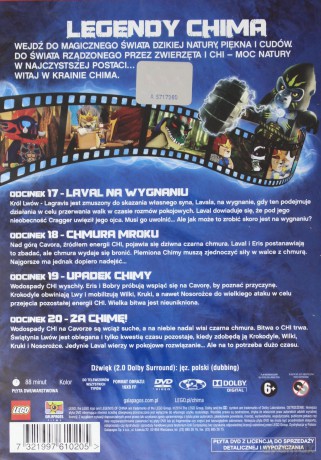 LEGO Chima część 5 (odc. 17-20) [DVD]