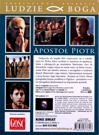 Apostoł Piotr i ostatnia wieczerza (Ludzie Boga) [DVD]