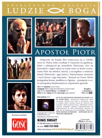 Apostoł Piotr i ostatnia wieczerza (Ludzie Boga) [DVD]