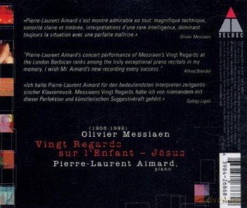 Olivier Messiaen: Vingt Regards Sur L'Enfant Jesus [CD]
