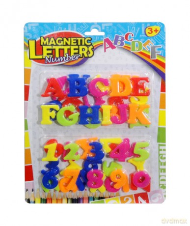 Cyferki i literki magnetyczne