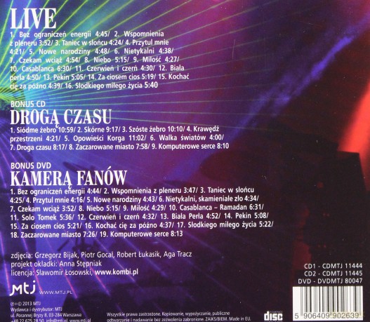 Kombi / Łosowski: Live [2CD]+[DVD]