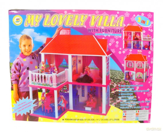 Domek dla lalek typu Barbie