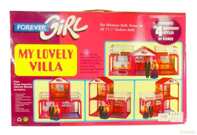 Domek dla lalek typu Barbie
