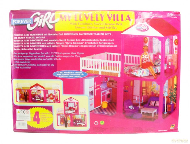 Domek dla lalek typu Barbie