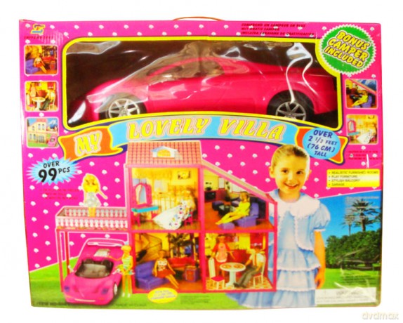 Domek dla lalki typu Barbie