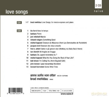 Anne Sophie Von Otter: Love Songs (digipack) [CD]