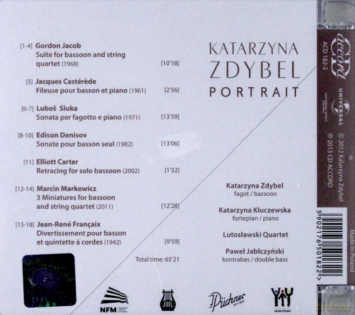 Katarzyna Zdybel: Portrait [CD]