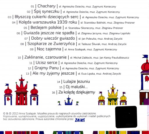 Anna Szałapak: Koncert Kolęd Z Szopką Krakowską W Tle (digipack) [CD]
