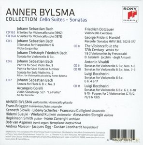 Anner Bylsma: Anner Bylsma Plays Cello Suites And Sonatas [11CD]