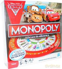 Hasbro Monopoly Auta 549350