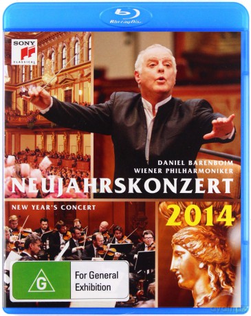 Daniel Barenboim & Wiener Phil: Neujahrskonzert 2014 / New Year's Concert 2014 [Blu-Ray]