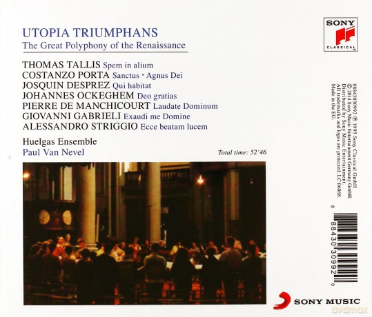 Paul Van Nevel: Utopia Triumphans - The Great Polyphony Of The Renaissance [CD]