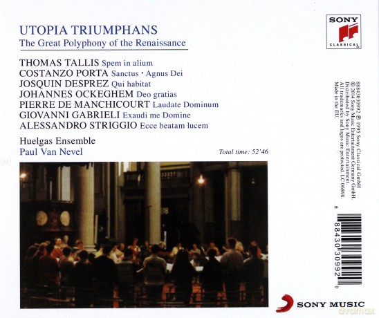 Paul Van Nevel: Utopia Triumphans - The Great Polyphony Of The Renaissance [CD]