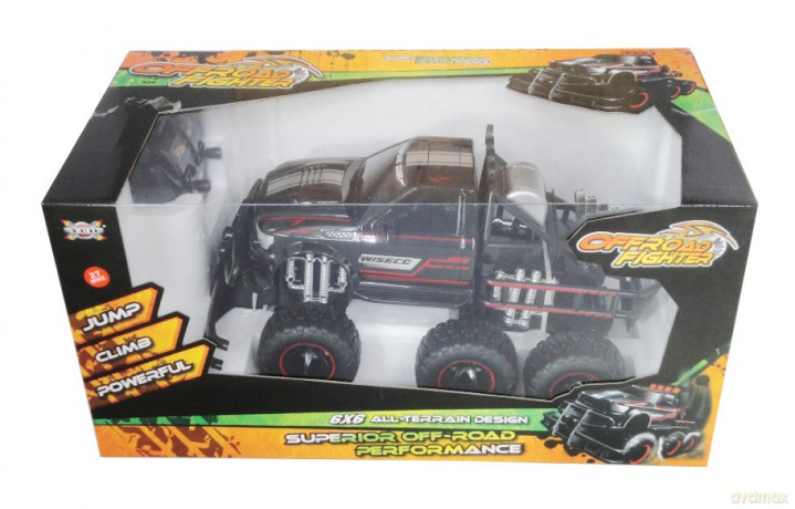 Jeep duży sterowany pakiet