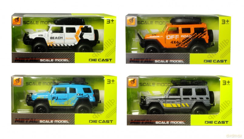Jeep metalowy