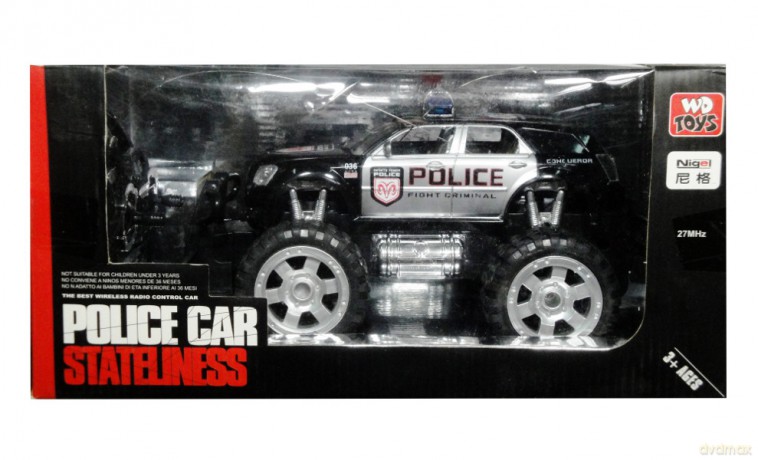 Jeep policja sterowany pilotem pakiet