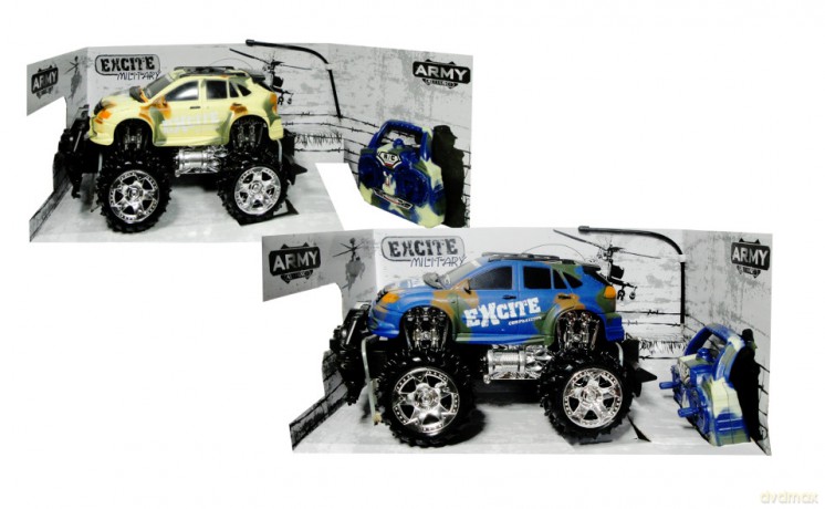Jeep sterowany radiowo pilotem