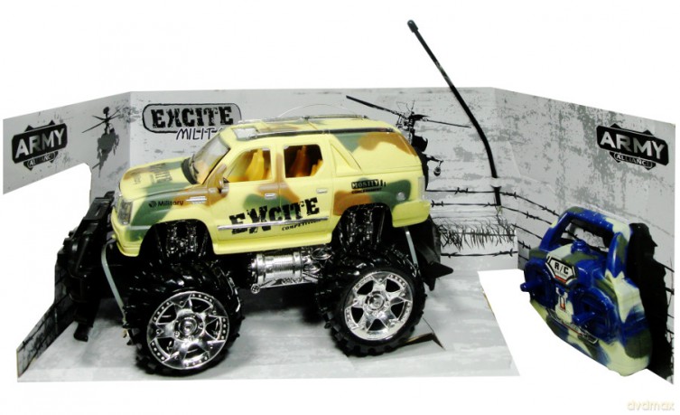 Jeep sterowany radiowo pilotem