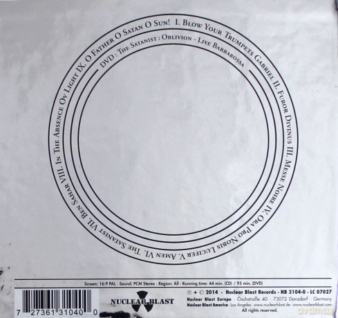 Behemoth: The Satanist Limited Edition (Digibook) [CD]+[DVD]