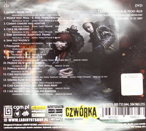 Trzeci Wymiar: Inni Niż Wszyscy Reedycja [CD]+[DVD]