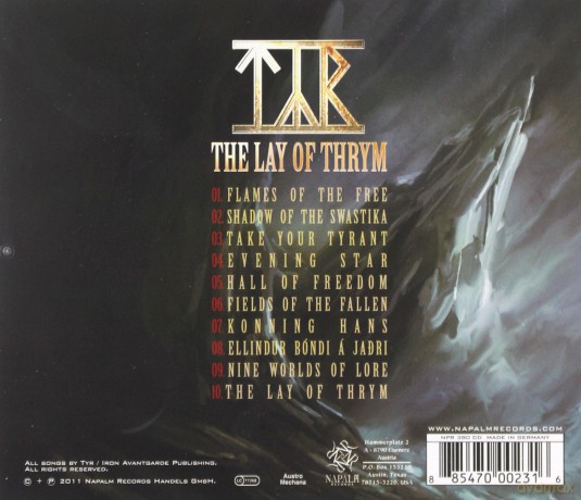 Tyr: The Lay Of Thrym [CD]