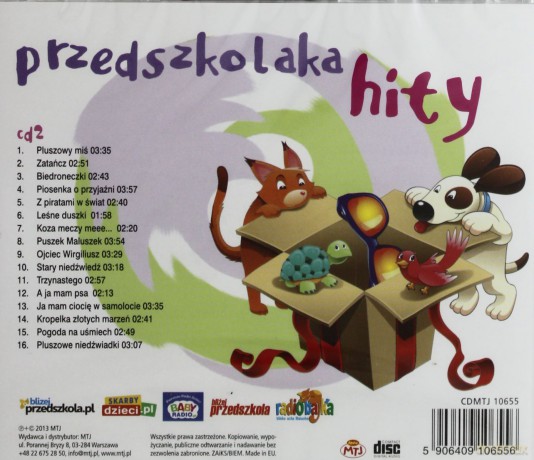 Przedszkolaka Hity 2 [CD]